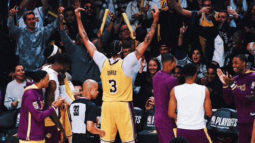 NBA Trending Image: NBA playoffs dispatches: Lakers advance in 40-point blowout, Kings force Game 7